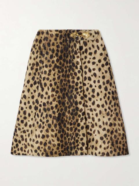 Moschino OLIVIA POPLIN SKIRT | REVERSIBLE