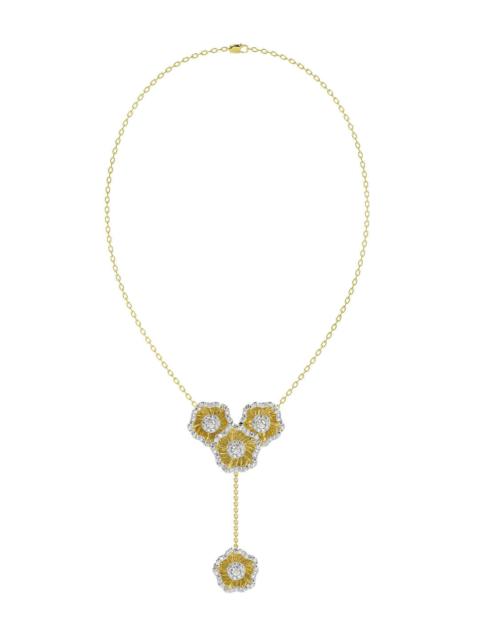 Marchesa HALO FLOWER ROSE GOLD Y NECKLACE
