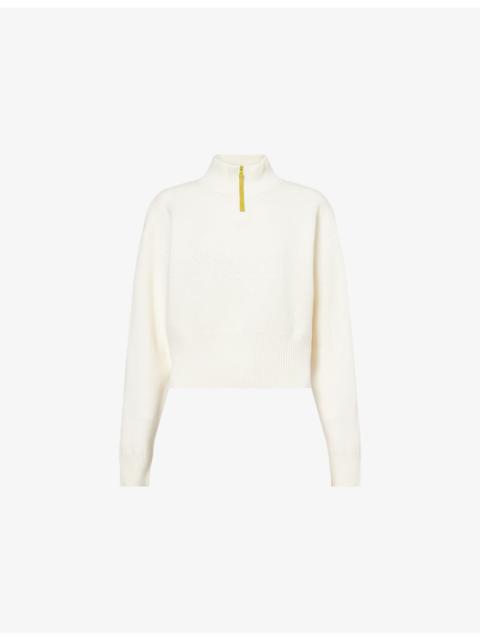 The North Face Half-Zip Logo Knitted Jumper