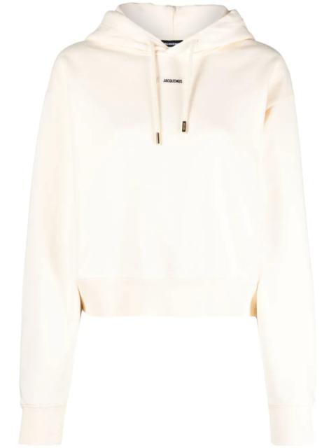 Jacquemus Women Top Le Hoodie Gros Grain With Logo