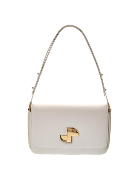 PATOU PATOU Le Lock Leather Shoulder Bag