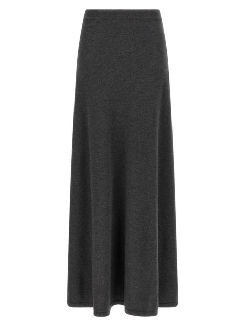 BALENCIAGA Maxi wool skirt