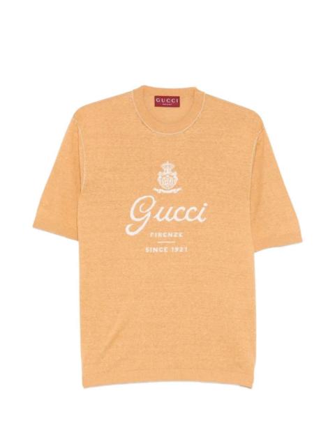 GUCCI Gucci Men Short Sleeve Crew-Neck Sweater