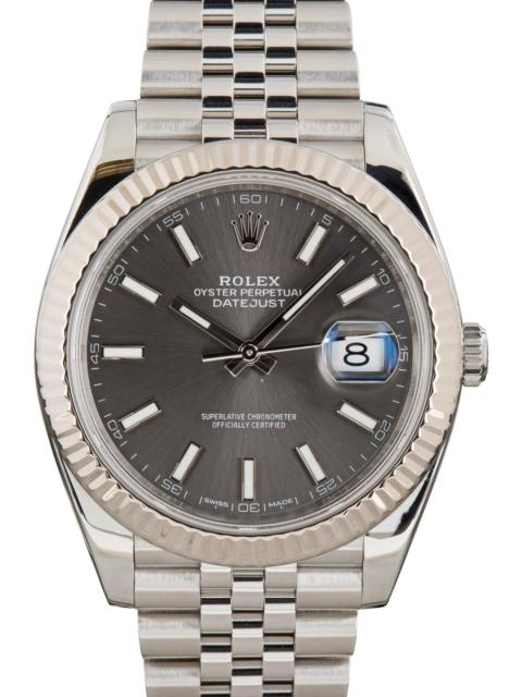 ROLEX Men's Rolex Datejust 41 Ref 126334 Slate Dial
