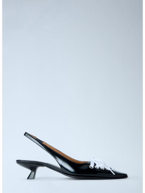 Marni Marni Women Slingback Kitten Heel Pumps