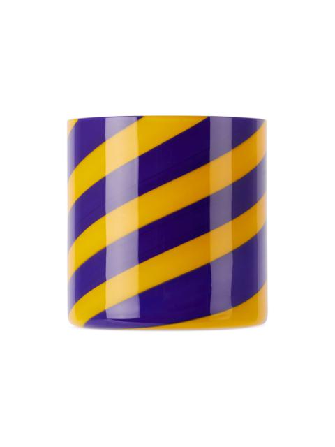 SUNNEI Orange & Blue Murano Glass