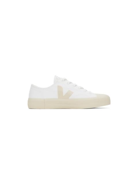 VEJA White Wata II Low Canvas Sneakers