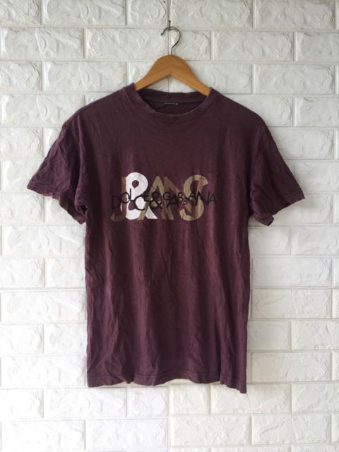 Dolce & Gabanna Jeans Tshirt Big Logo Spell Out