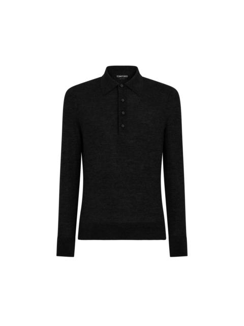 TOM FORD FINE GAUGE PURE WOOL POLO