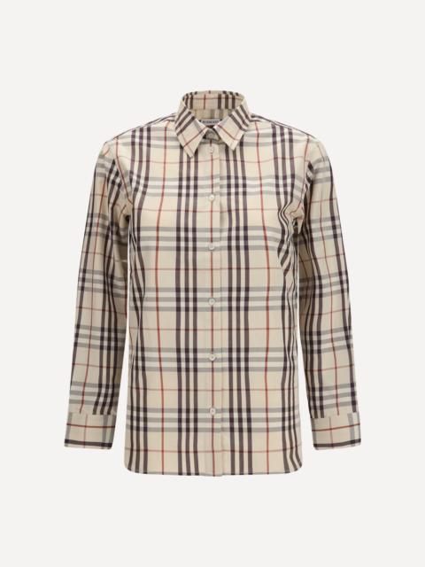 Burberry Regular fit check cotton Shirt