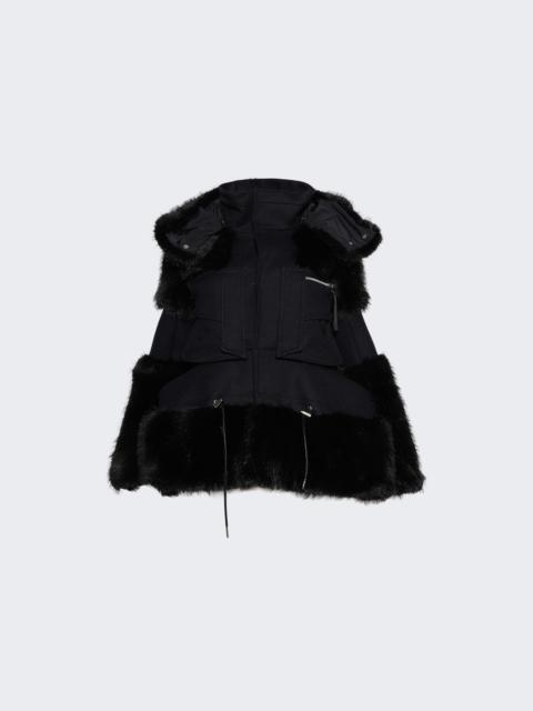 sacai Jacket Navy And Black