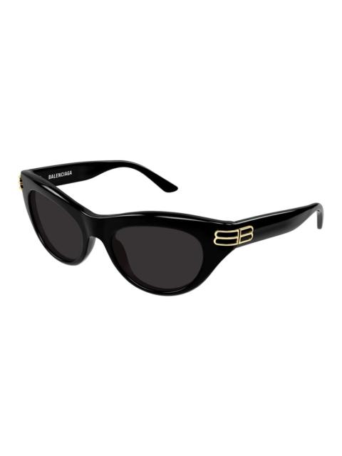 BALENCIAGA Balenciaga Grey Cat Eye Ladies Sunglasses BB0466S 001 55