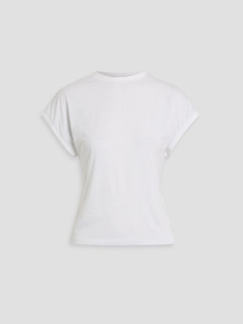 FRAME The Muscle Tee striped cotton-jersey T-shirt