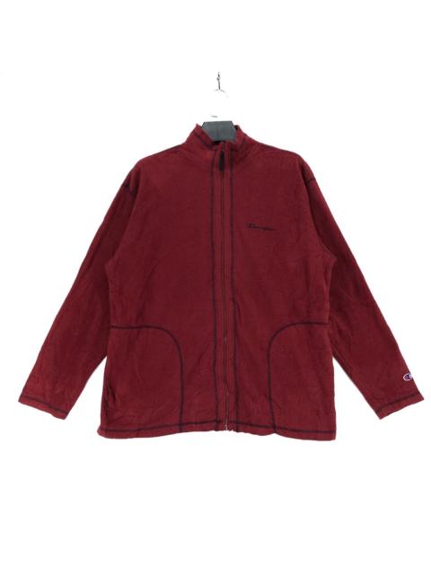 Champion Champion Embroidery Back Big Logo Fleece Jacket #2531-98