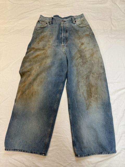 Acne Studios Acne Studios 2023M Mud-Dyed Baggy Jeans