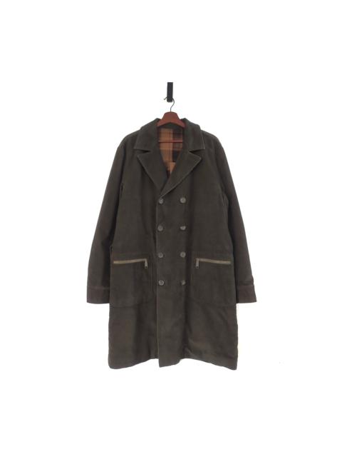 Dolce & Gabbana Corduroy Long Jacket Made in Italy
