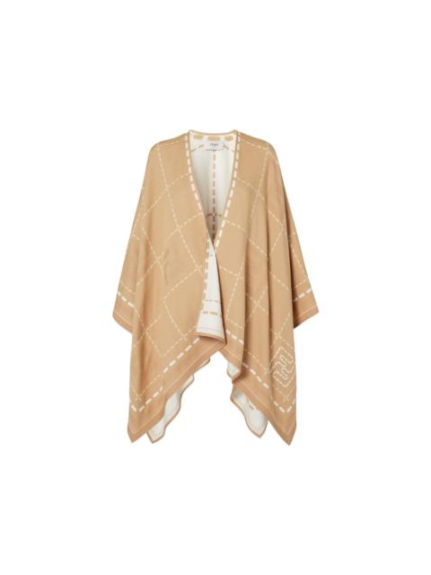 FENDI Wool Poncho