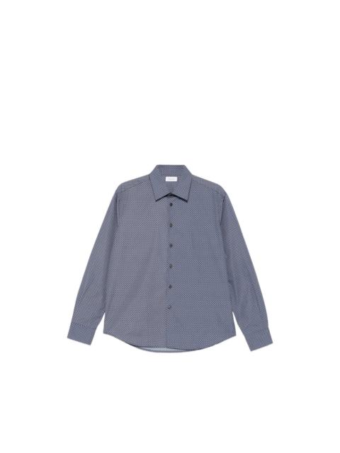 FERRAGAMO Ferragamo Blue Shirts Men