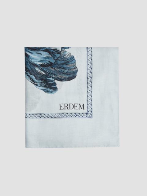 Erdem FLORAL PRINT SCARF