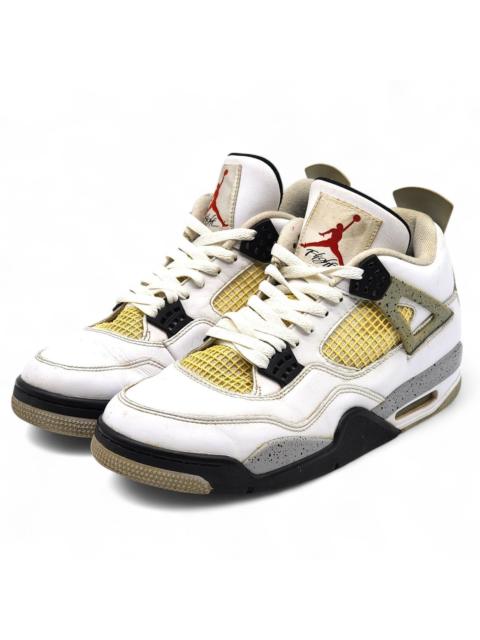 Nike Retro 4 2016 White Cement Basketball Shoes 840606-192 US 11