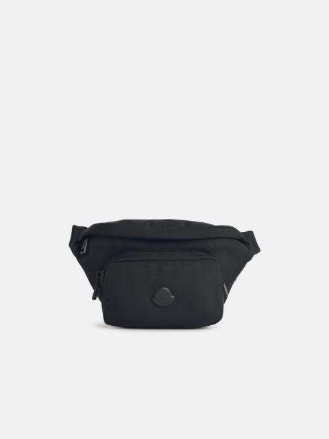 Moncler 'DURANCE' BLACK NYLON FANNY PACK