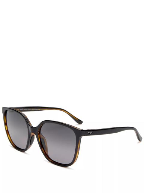 Maui Jim Good Fun Polarized Round Sunglasses, 57mm