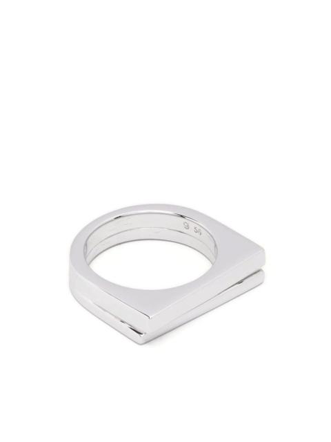 TOM WOOD Step Ring 925 Sterling Silver