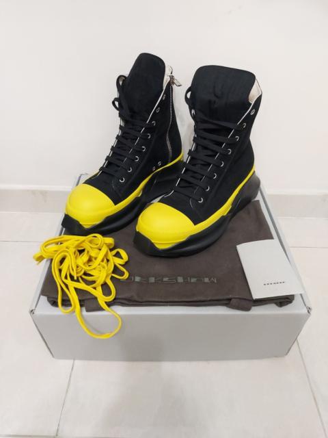 Rick Owens FW20 AW20 Abstract Sole High Top Ramones