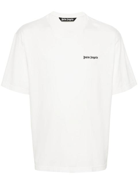 Palm Angels Men T-Shirt With Embroidery