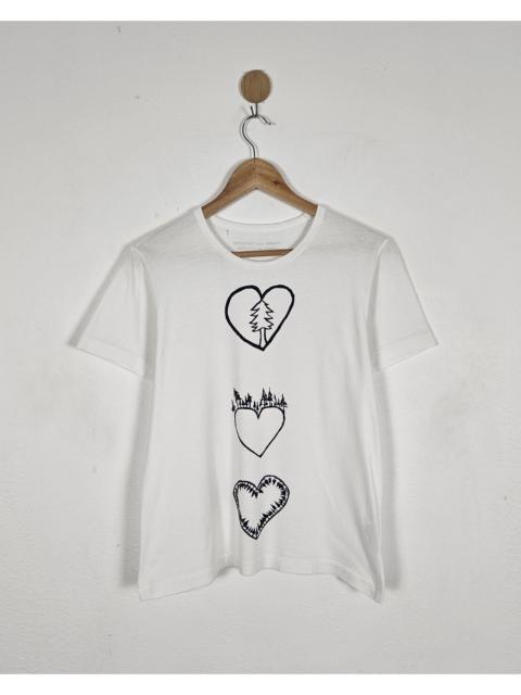 Comme Des Garçons Comme des Garcons CDG heart trees shirt