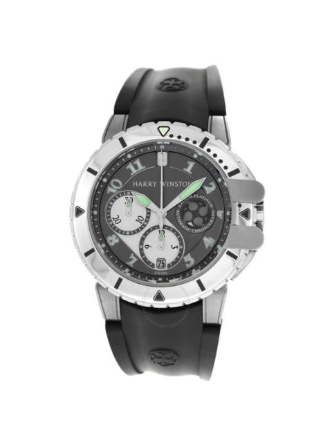 Other Designers Pre-owned Harry Winston Project Chronograph Automatic Grey Dial Men's Watch Z2 410-MCA442