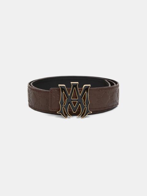 AMIRI MA QUAD LEATHER 4CM BELT
