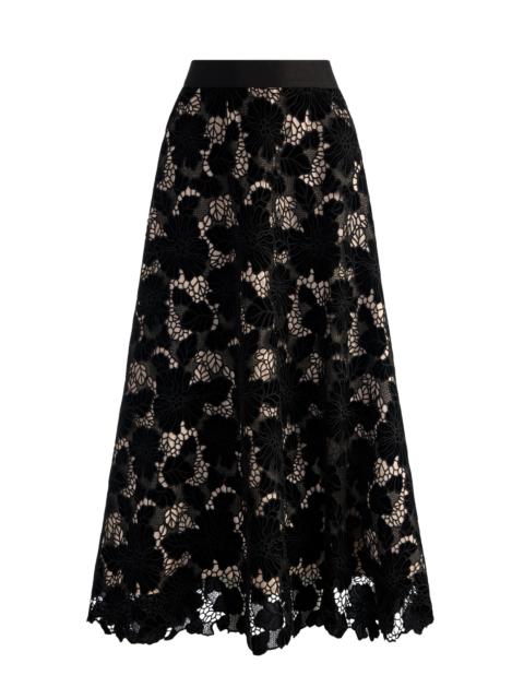 Alice + Olivia LORENA LACE MAXI SKIRT