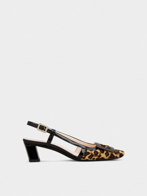 Roger Vivier Belle Vivier Slingback Pumps in leather