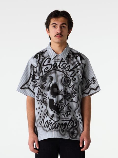 SATOSHI NAKAMOTO Abandoned Theme Park Half Zip