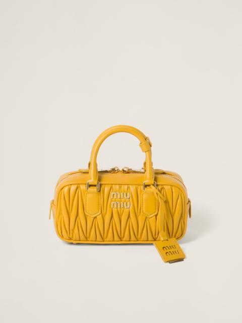 Miu Miu Arcadie matelassé nappa leather bag