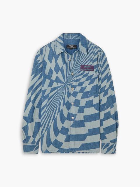 Stella McCartney Ed Curtis printed denim shirt