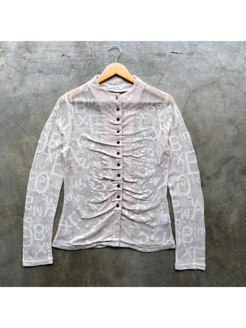 Jean Paul Gaultier Vintage COCO DE MER jean paul gaultier mesh top