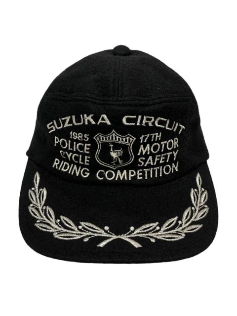 Other Designers Japanese Brand - 🏁 🎌 80’s SUZUKA CIRCUIT JAPAN 7 Panel Wool Strapback Hat