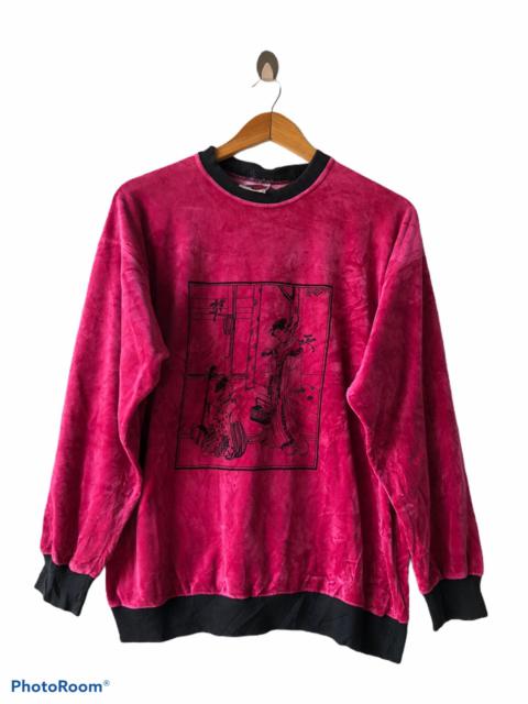 Other Designers Vintage geisha Rare style fleece