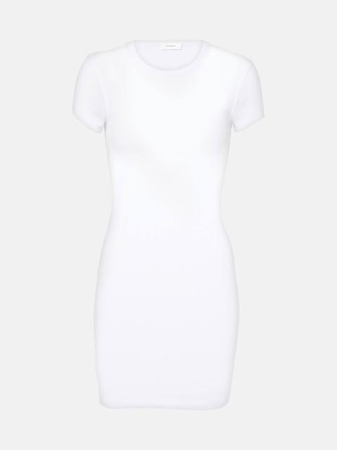 WARDROBE.NYC Cotton jersey minidress