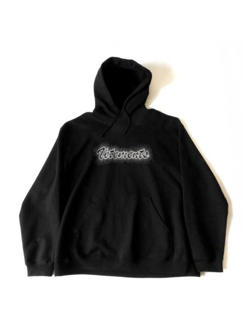 VETEMENTS VETEMENTS BLING BLING CRYSTAL SS20 HOODIE
