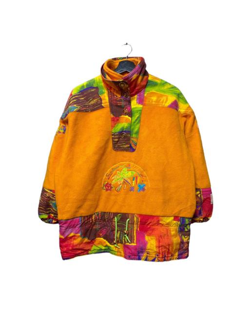 Goldwin Vintage 80s Goldwin Pullover Fleece Jacket Made In Japan