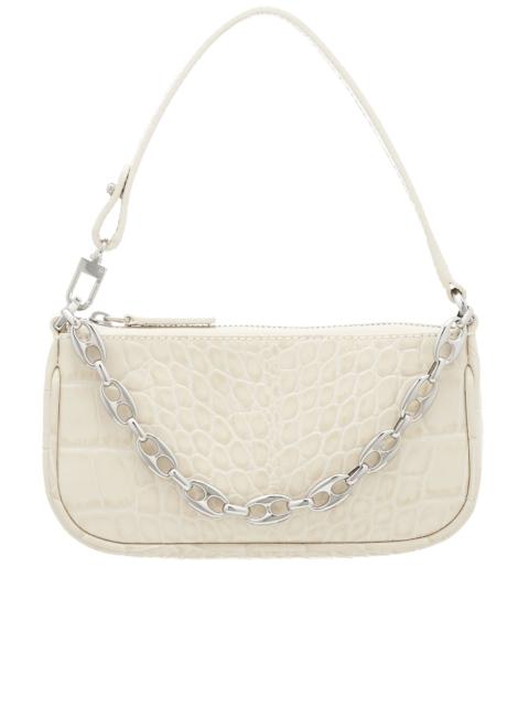 BY FAR Mini Rachel Croco Bag