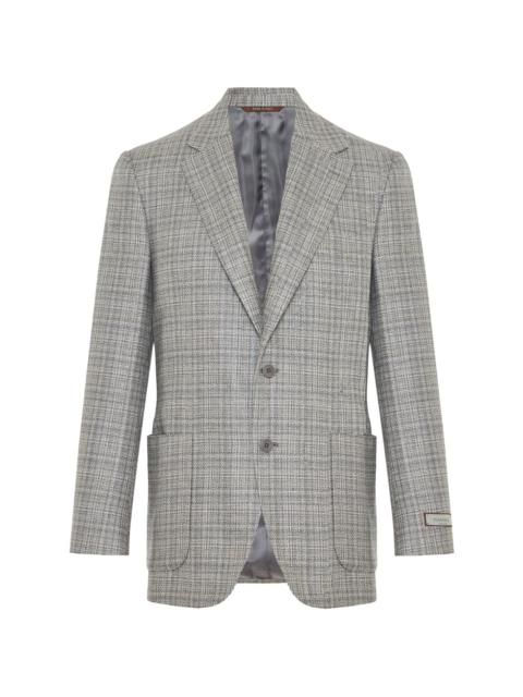 Canali checked blazer