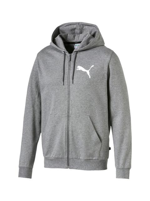 PUMA SUMMER LOGO FULL ZIP HOODIE "Grey"