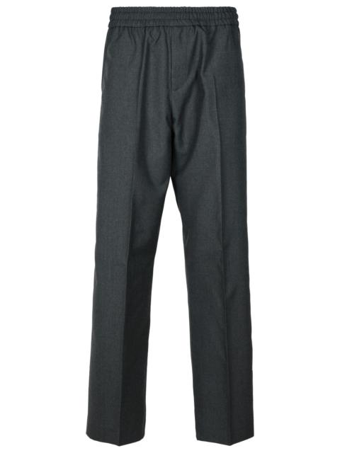 Golden Goose Golden Goose 'Lenny' Grey Virgin Wool Pants Man