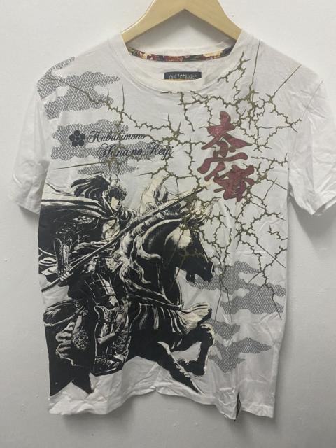 Other Designers Anime × Vintage - Bullet Noise Kabukimono Samurai Kimono Sukajan