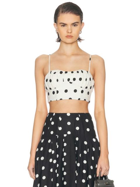 NICHOLAS Yulia Bow Strap Top