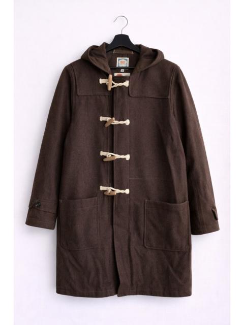 Other Designers Woolrich Woolen Mills - Vintage Work Label Eastboy Men Wool Duffle Coat Hood Toggle